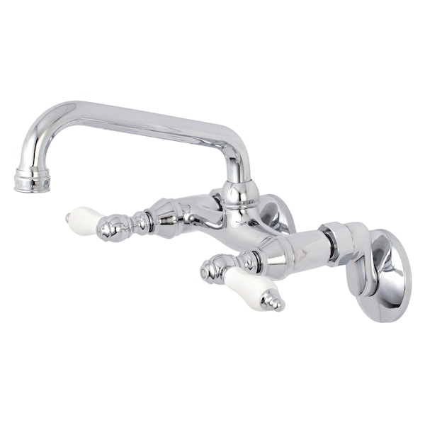 KS513C 2-Handle Wall Mount Kitchen Faucet
